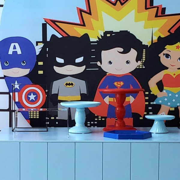 Festa Pocket Super Heróis Baby Moderninha