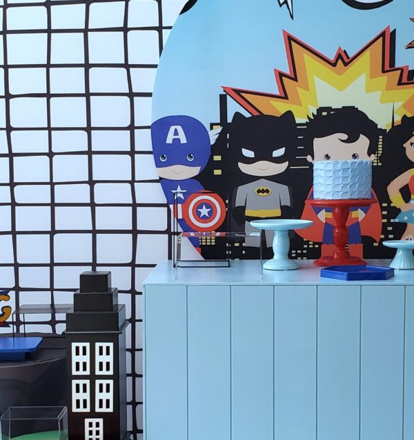 Festa Pocket Super Heróis Baby Moderninha