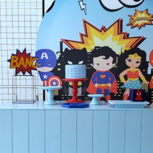 Festa Pocket Super Heróis Baby Econômica