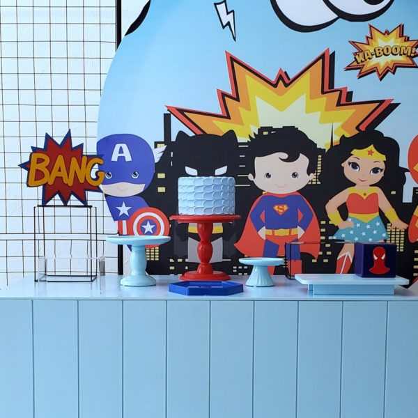 Festa Pocket Super Heróis Baby Econômica