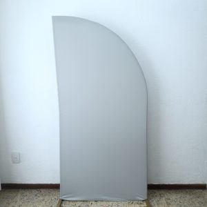 Tecido Cinza para Painel Meia Lua 1,80m x 0,90cm