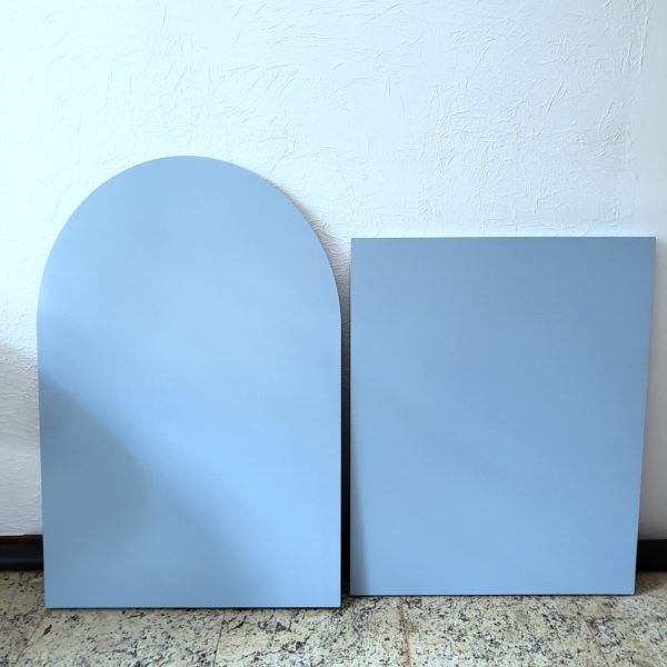 Painel Arredondado Desmontável Azul Claro 1,80 x 0,66