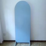 Painel Arredondado Desmontável Azul Claro 1,80 x 0,66