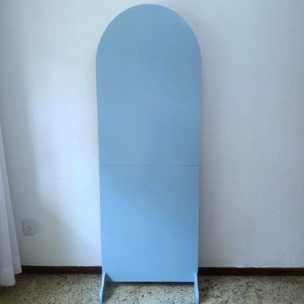 Painel Arredondado Desmontável Azul Claro 1,80 x 0,66