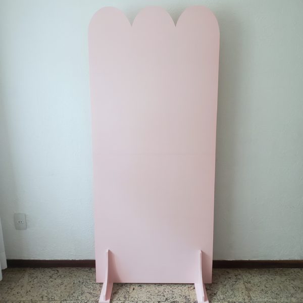 Painel Topo Ondulado Rosa Dobrável 1,80 x 0,80
