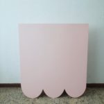 Painel Topo Ondulado Rosa Dobrável 1,80 x 0,80