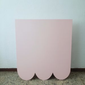 Painel Topo Ondulado Rosa Dobrável 1,80 x 0,80