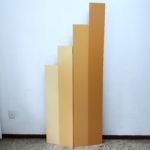 Painel Biombo Degrade cores Laranja 1,83 x 0,80