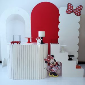 Festa Pocket Minnie Vermelha (Locação)