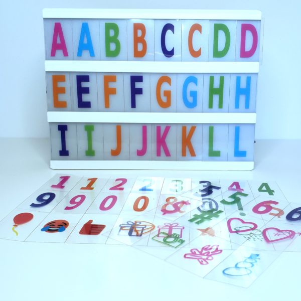 Letreiro Luminoso Colorido Letreiro Luminoso Colorido