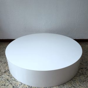 Tablado Redondo Branco 90cm Diâmetro
