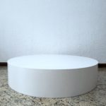 Tablado Redondo Branco 90cm Diâmetro