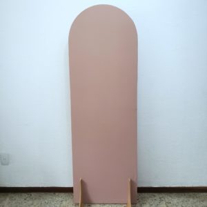 Tecido Para Painel Desconstruído Oval G cor Rosê Nude