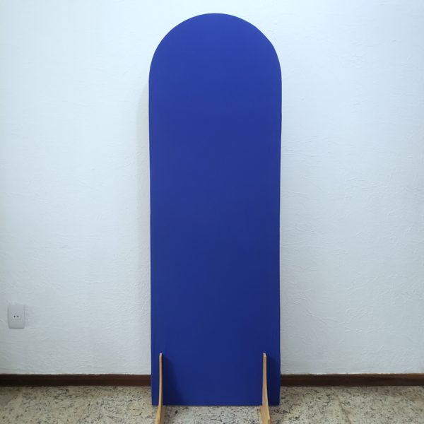 Tecido Para Painel Desconstruído Oval G cor Azul Royal