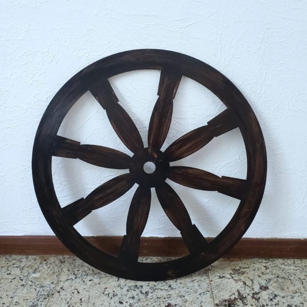 Roda de Carroça Decorativa 60cm