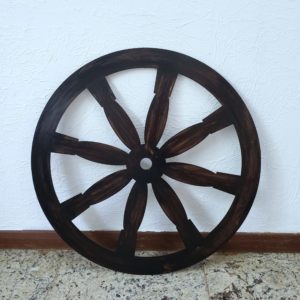 Roda de Carroça Decorativa 60cm