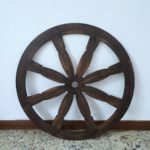 Roda de Carroça Decorativa 60cm