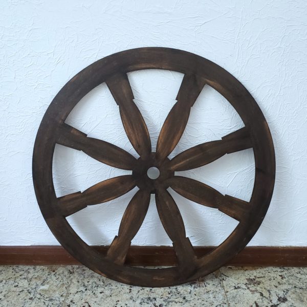 Roda de Carroça Decorativa 60cm Roda de Carroça Decorativa 60cm