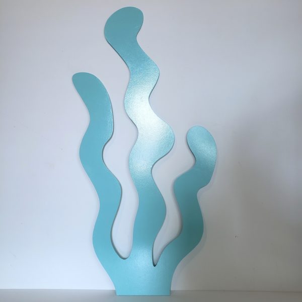 Alga decorativa 60 cm mdf cor Turquesa Alga decorativa 60 cm mdf cor Turquesa