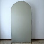 Painel Romano com Tecido Verde Oliva