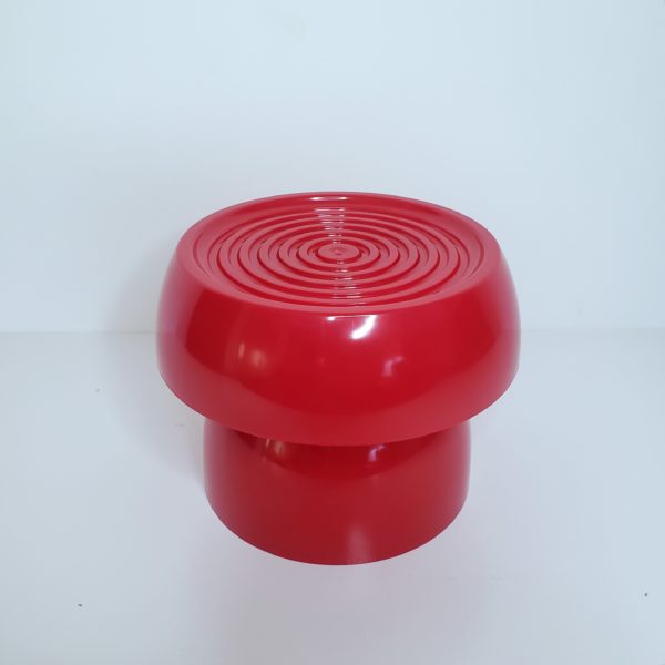 Boleira cogumelo Espiral vermelha PP Boleira cogumelo Espiral vermelha PP