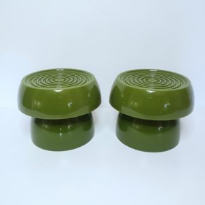 Boleira cogumelo Espiral Verde Oliva PP