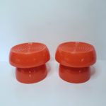 Boleira cogumelo Espiral Laranja PP