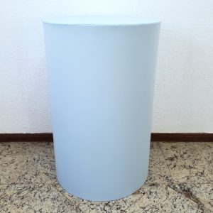 Capa para mesa cilindro G cor Azul Bebê