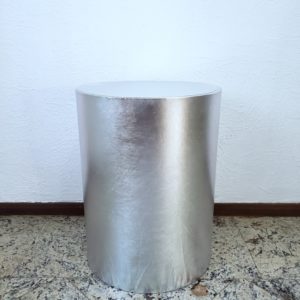 Capa para mesa cilindro M cor Prata