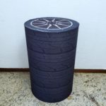 Capa para mesa cilindro G Sublimada Pneu