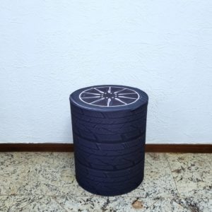 Capa para mesa cilindro P Sublimado Pneu