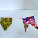 Bandeirinhas Tecido Chita Festa Junina 10 Uni