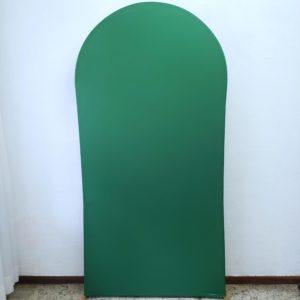 Tecido Verde para Painel Romano 2,00m x 1,00m (Locação)