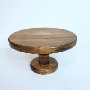 Boleira em Madeira Baixa Rústica P