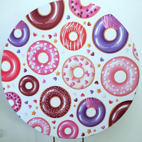 Tecido Sublimado Donuts 1,50mD (Locação) Tecido Sublimado Donuts 1,50mD (Locação)