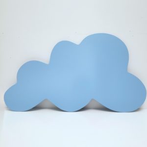 Display Nuvem Azul MDF