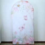 Painel Romano com Tecido Jardim Borboleta