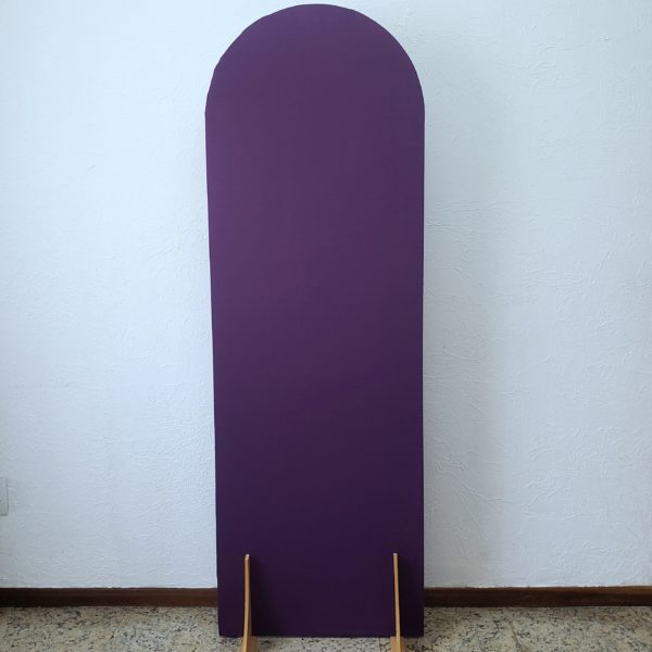Tecido Para Painel Desconstruído Oval G cor Roxo (Locação) Tecido Para Painel Desconstruído Oval G cor Roxo (Locação)