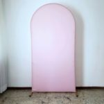 Tecido dupla Face Rosa Bebê / Rosa Claro para Painel Romano 2,00m x 1,00m