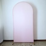 Tecido dupla Face Rosa Bebê / Rosa Claro para Painel Romano 2,00m x 1,00m