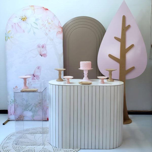 Festa Pocket Jardim Rosa e Bege (Locação) Festa Pocket Jardim Rosa e Bege (Locação)