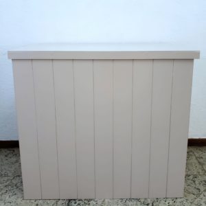 Mesa Mdf Riscada Desmontável Bege (Locação)