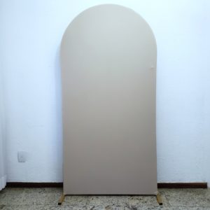 Painel Romano com Tecido Lado Bege/Lado Marrom
