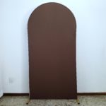 Painel Romano com Tecido Lado Bege/Lado Marrom