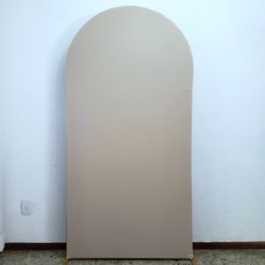 Tecido Lado Bege/Lado Marrom para Painel Romano 2,00m x 1,00m
