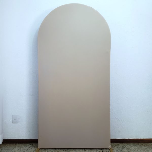 Tecido Lado Bege/Lado Marrom para Painel Romano 2,00m x 1,00m