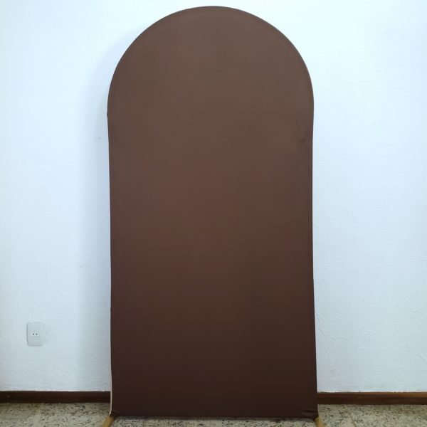 Tecido Lado Bege/Lado Marrom para Painel Romano 2,00m x 1,00m