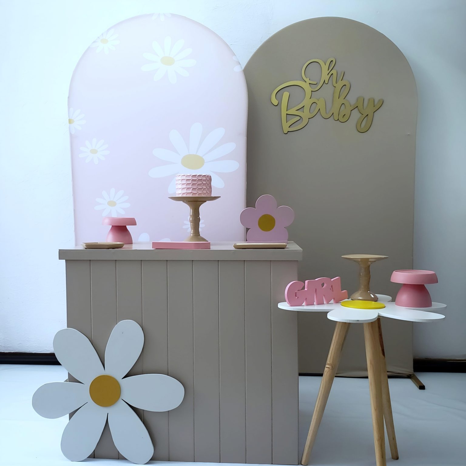 Festa Pocket Chá de Bebê Menina tema Margarida (Locação) - Locpocket ...