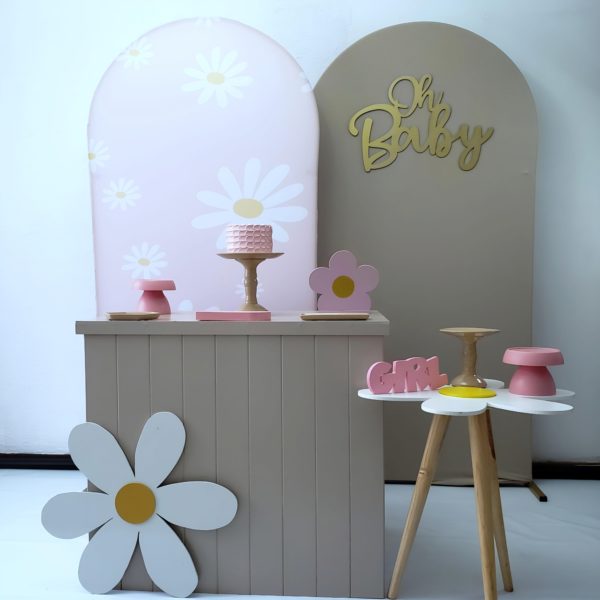 Festa Pocket Chá de Bebê Menina tema Margarida (Locação) Festa Pocket Chá de Bebê Menina tema Margarida (Locação)