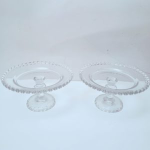 Suporte para Doces Boleira de Cristal P (Locação)